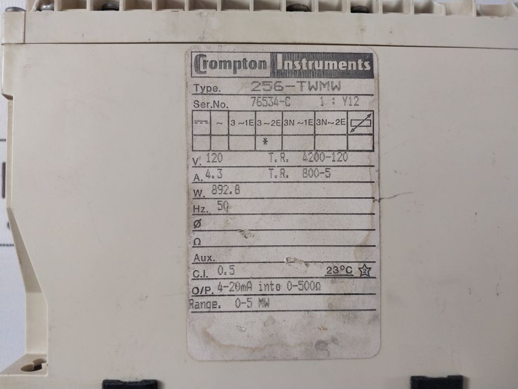 Crompton Paladin 256-twmw Transducer - Image 9