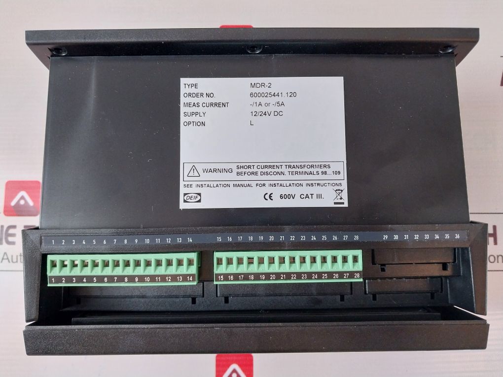 Deif Mdr-2 Multi Differential Relay Ip54 - Image 10