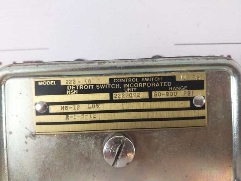 Detroit Switch 22210 Control Switch Aeliya Marine
