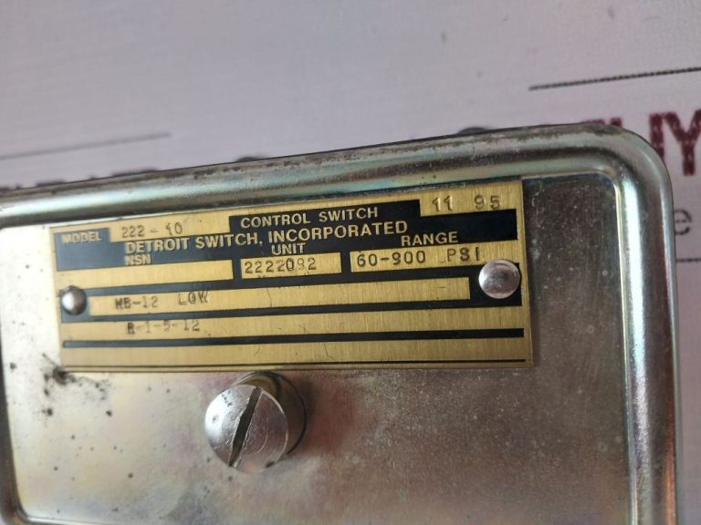 Detroit Switch 22210 Control Switch Aeliya Marine