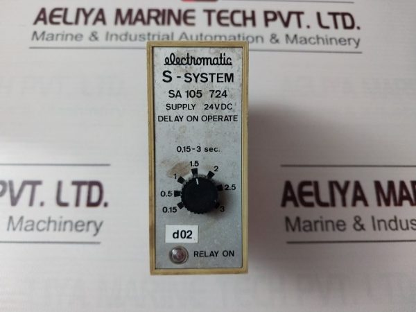 Electromatic Sa 105 724 Delay On Operate
