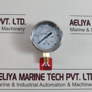 EN 837-1 PRESSURE GAUGE 0-250 BAR