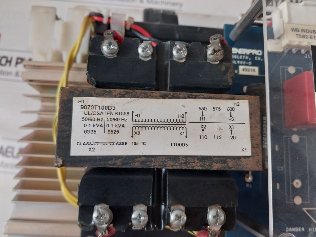 Enerpro Tsb2-e10946 Current Transformer 50-400hz - Image 12