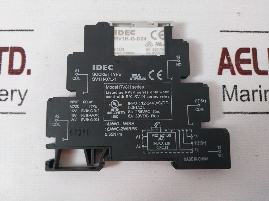 Idec Sv1h-07l-1 Relay Socket 24v - Image 9