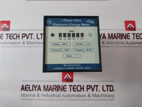 Larsen & Toubro 3 Phase 4 Wire Electronic Energy Meter