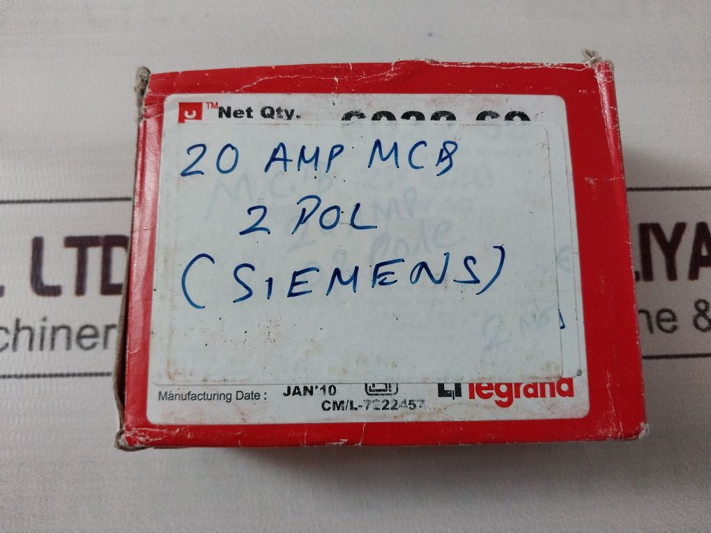 Legrand 6032 69 Miniature Circuit Breaker