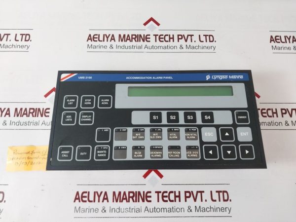 LYNGSO MARINE UMS 2100 ACCOMMODATION ALARM PANEL