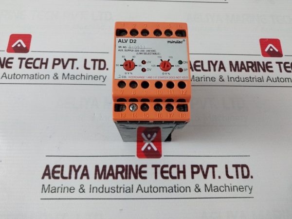 MINILEC ALV D2 PHASE FAILURE RELAY WITH VARIABLE