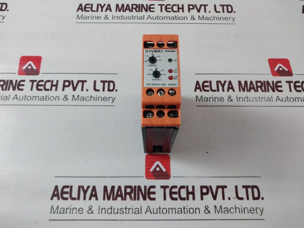 Minilec D1 Vmr1 Phase Failure Relay Aeliya Marine