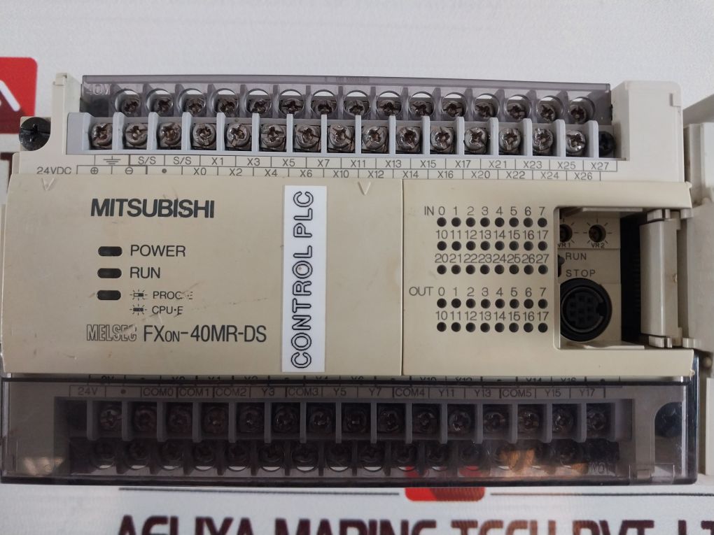 Mitsubishi Fx0n-40mr-ds Programmable Controller With Extension