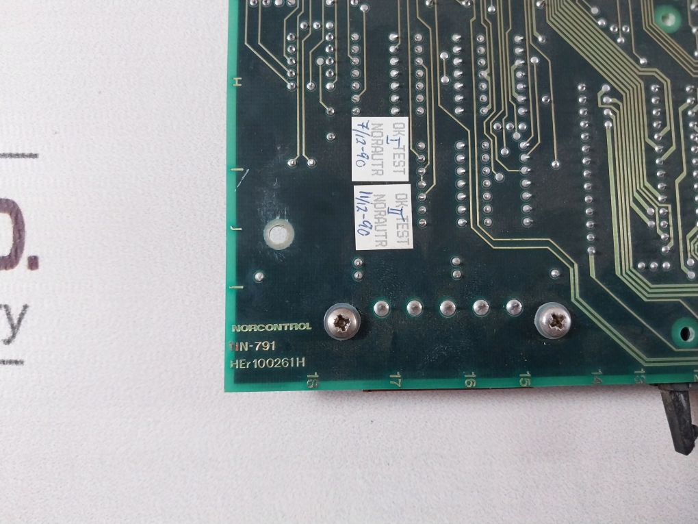 Norcontrol Nn-791 I/o Processor Card - Image 10