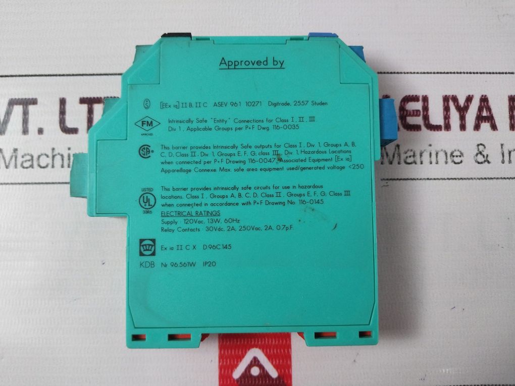 Pepperl+fuchs Kfa5-sr2-ex2.w Switch Amplifier - Image 8