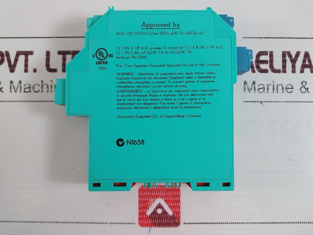 Pepperl+fuchs K-system Kfd2-stc4-ex1.es Transmitter Power Supply 253v - Image 11