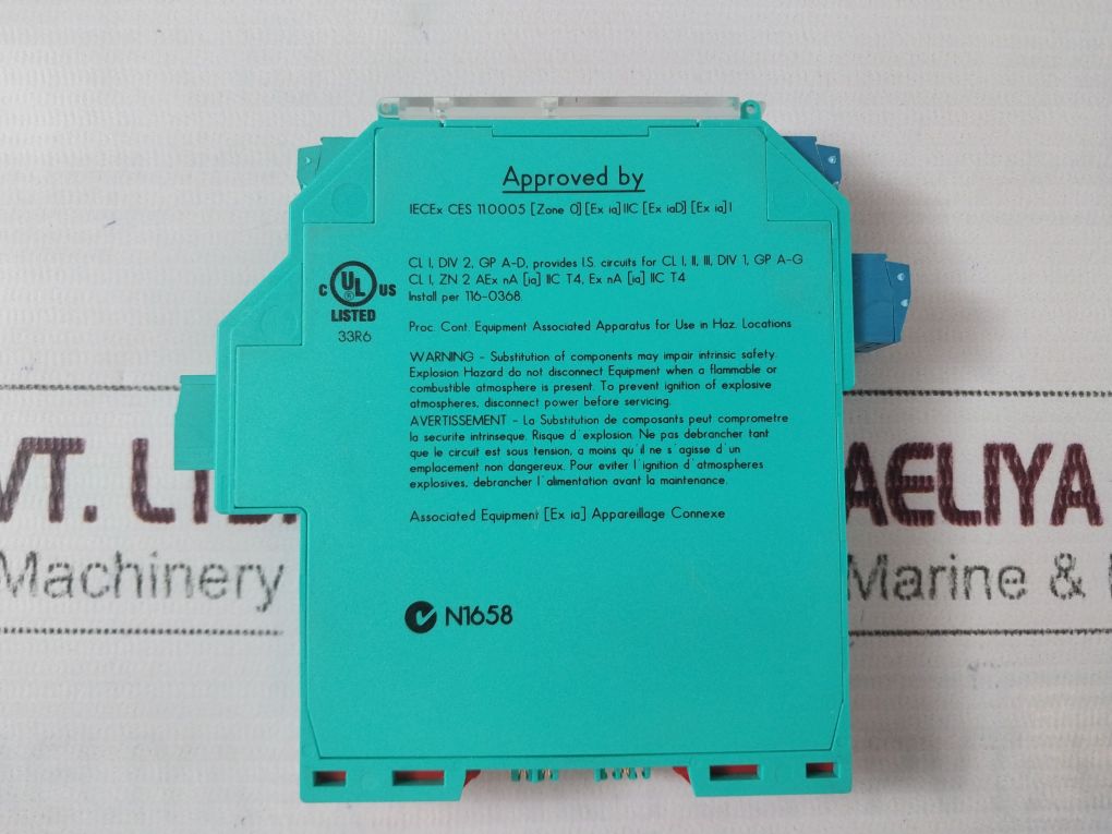 Pepperl+fuchs K-system Kfd2-stc4-ex1.es Transmitter Power Supply 30v - Image 11