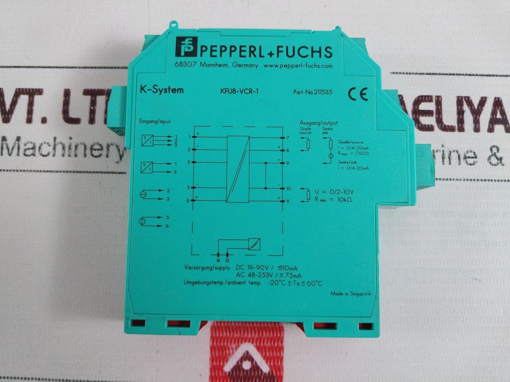 Pepperl+fuchs K-system Kfu8-vcr-1 Transmitter Power Supply/converter - Image 12