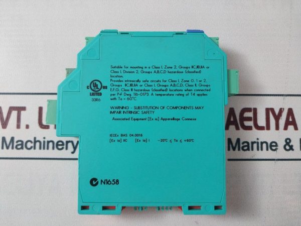 Pepperl + Fuchs Kfd2-Stc4-Ex2 Trasmettitori Smart A 2 Fili 132952 Nuovo - Foto 2