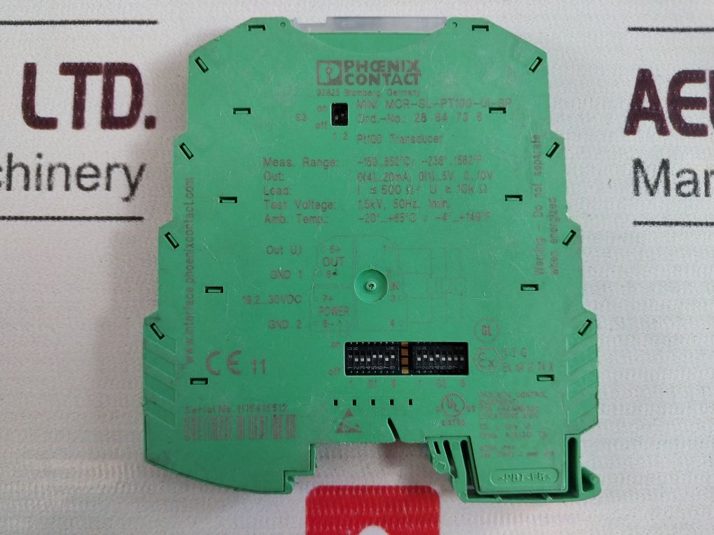 Phoenix Contact Mini Mcr-sl-pt100-ui-sp Transmitter 30v - Image 6