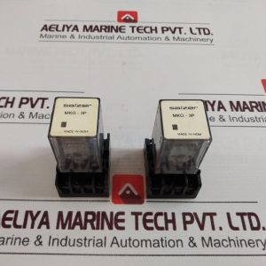 SALZER MKG 3P 12 RELAY WITH BASE