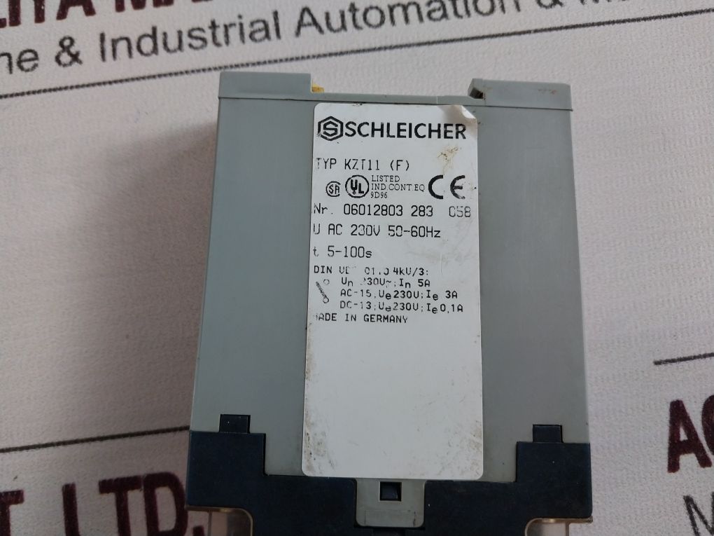 Schleicher Kzt11 (F) Time Relay - Image 7