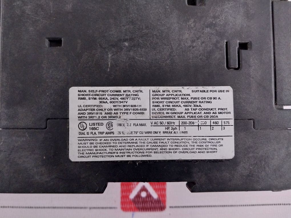 Siemens Sirius 3rv1031-4ea10 Circuit Breaker - Image 12
