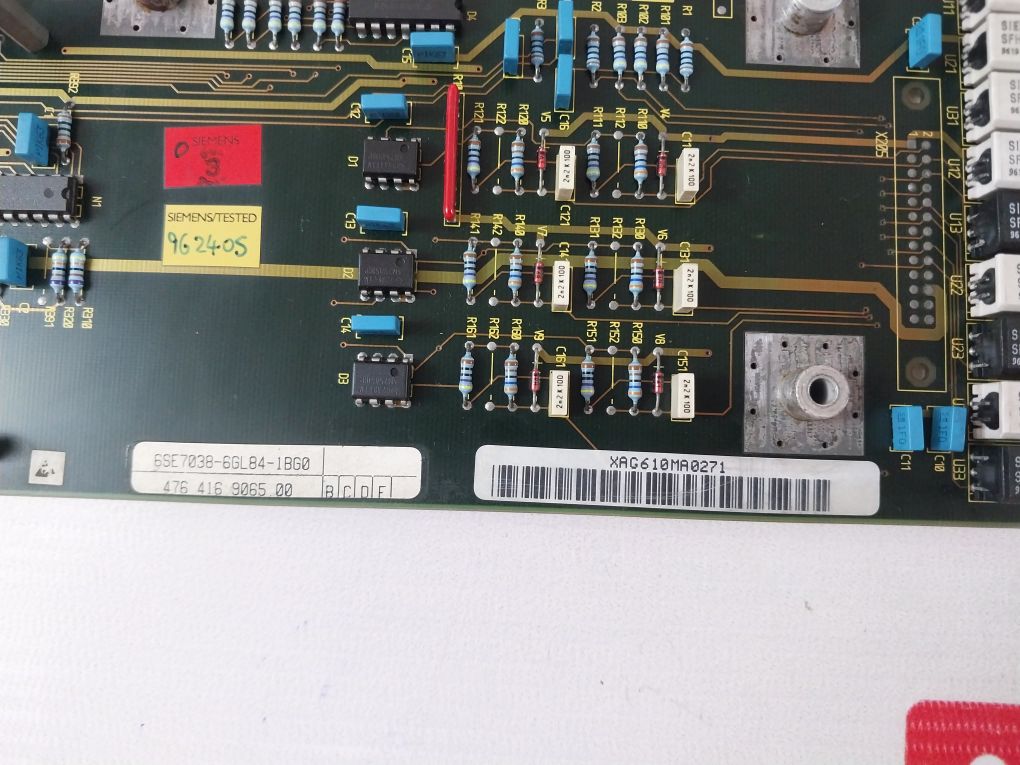 Siemens 6se7038-6gl84-1bg0 Interface Inverter Board - Image 9