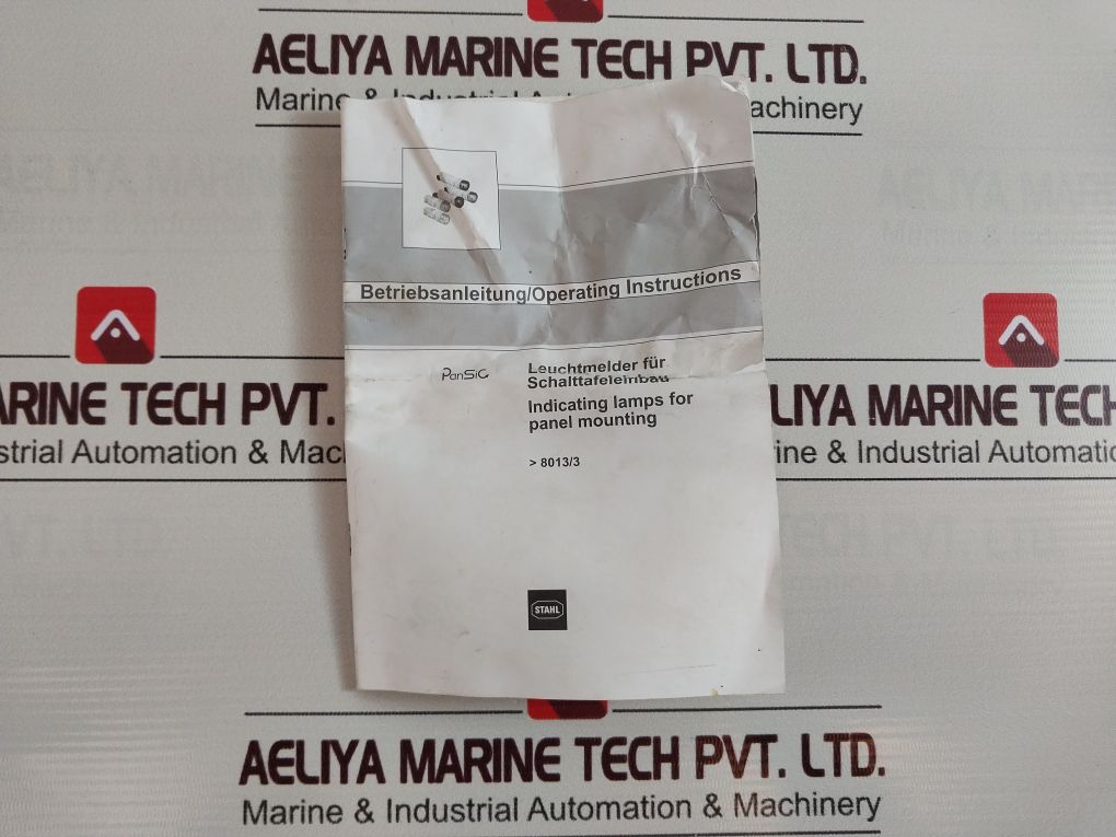 Stahl 8013/311 Indicator Lamp For Panel Mounting - Image 14