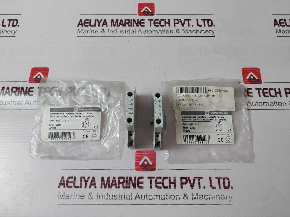 TELEMECANIQUE GV1-A01 AUXILIARY CONTACT BLOCK