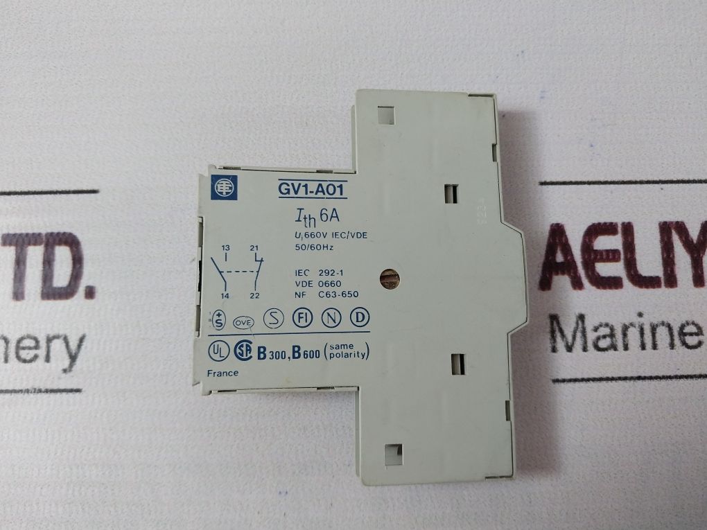 Telemecanique Gv1-a01 Auxiliary Contact Block - Image 7