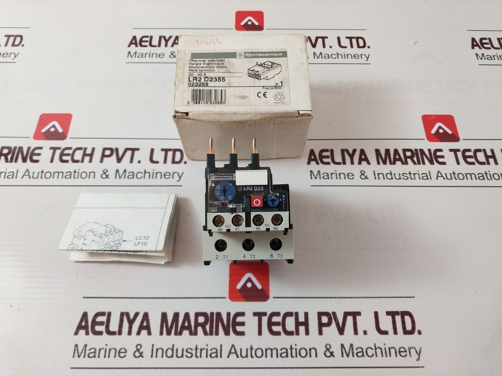 Telemecanique Lr2 D2355 Thermal Overload Relay Aeliya Marine