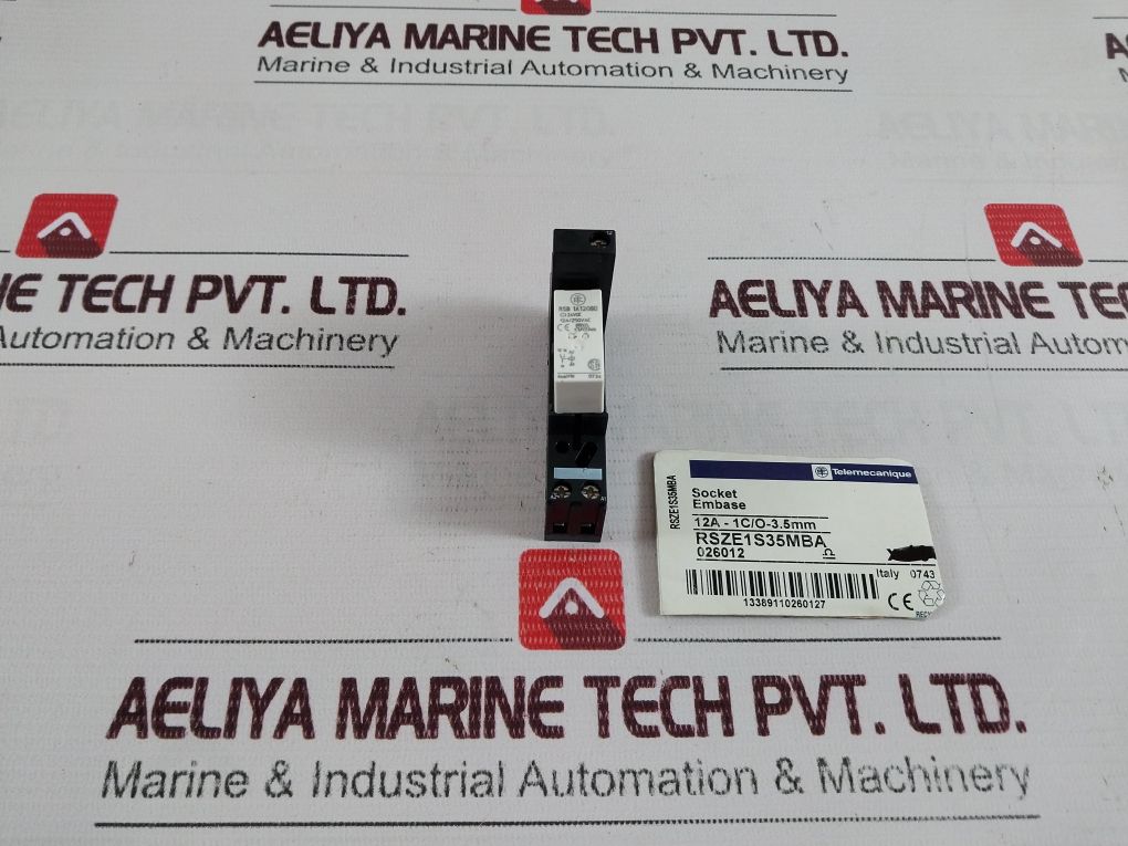Telemecanique Schneider Electric Rsze1s35mba Relay With Socket - Aeliya ...