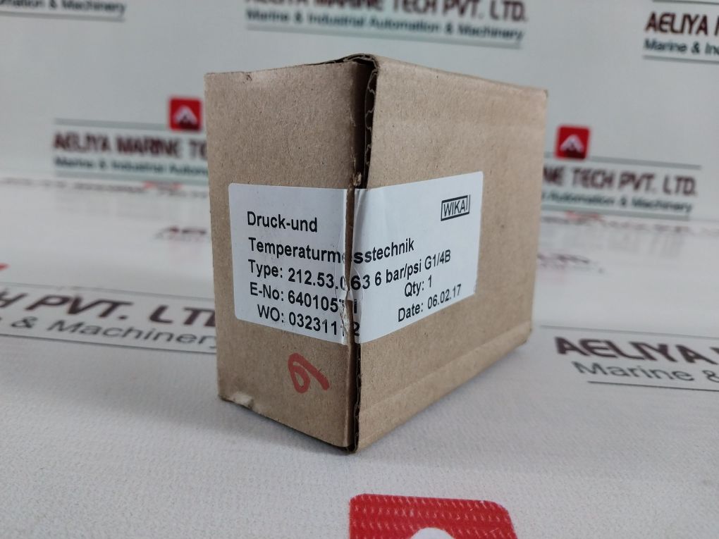 Wika En837-1 0-85 Psi 0-6 Bar Pressure And Temperature Measurement Gauge - Image 12