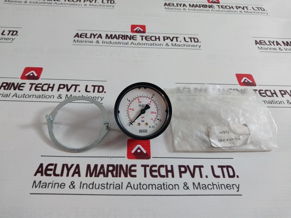 Wika En837-1 Pressure Gauge 0-230 Psi