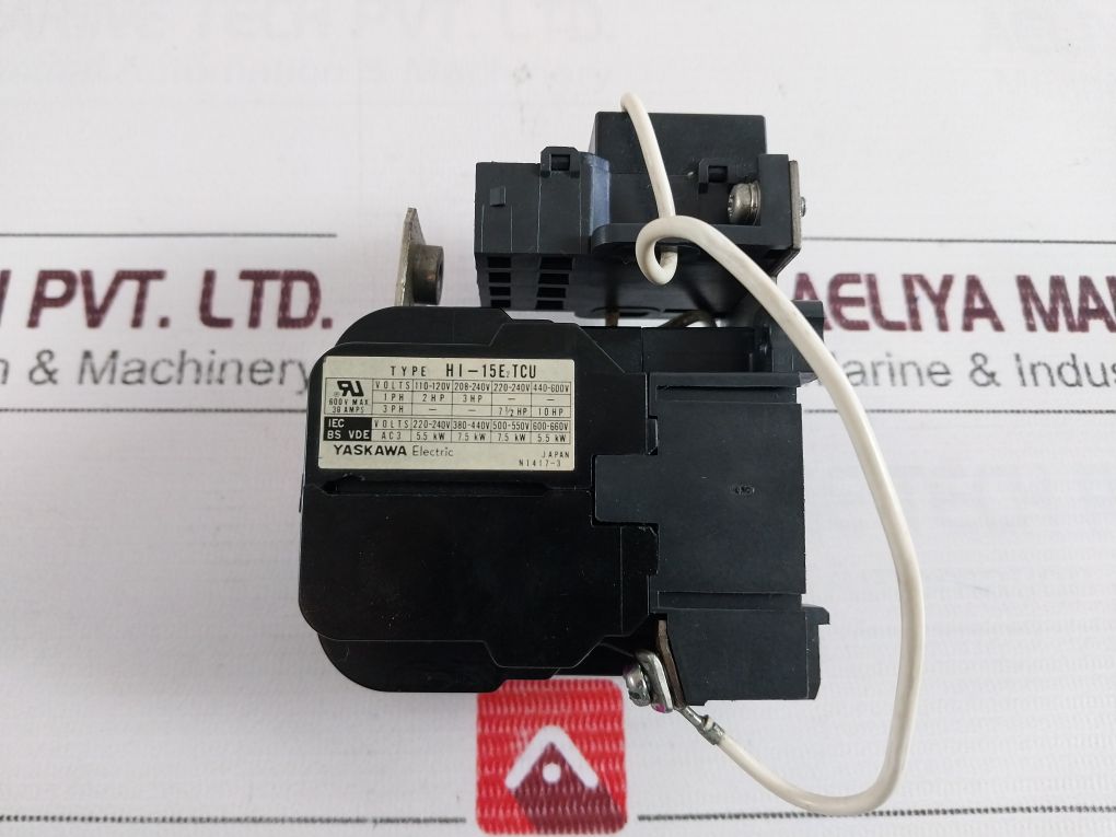 Yaskawa Hi-15e2 Tcu Ac Magnetic Contactor - Image 6