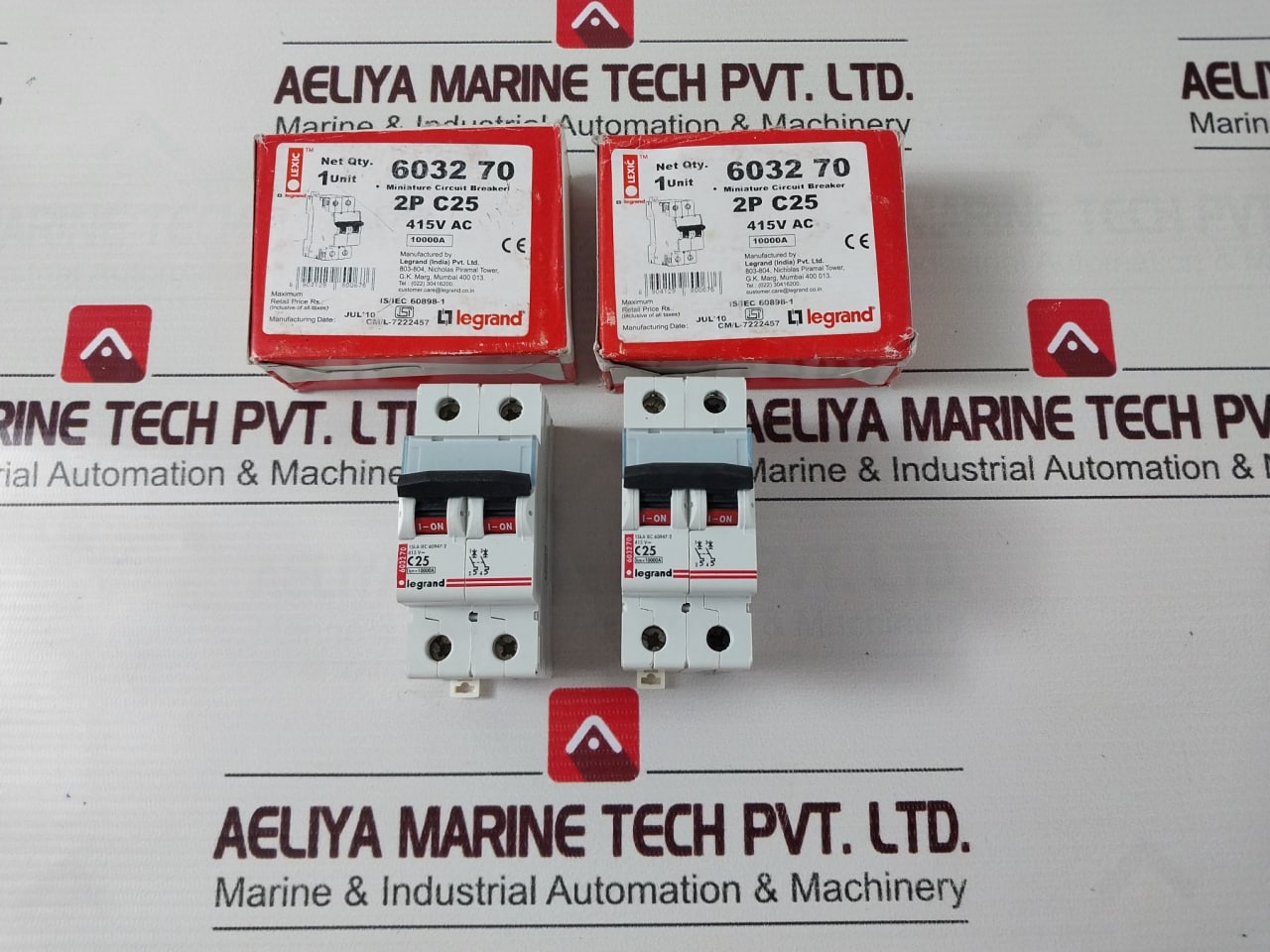 Legrand 6032 70 Miniature Circuit Breaker 415 V