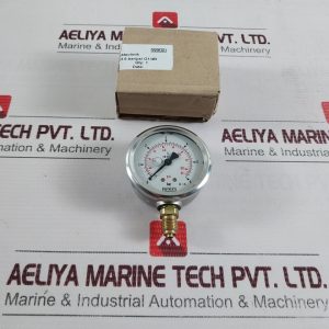 Wika En837-1 0-85 Psi 0-6 Bar Pressure And Temperature Measurement Gauge