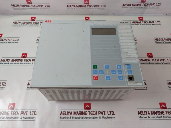 Abb Ret670 Transformer Protection