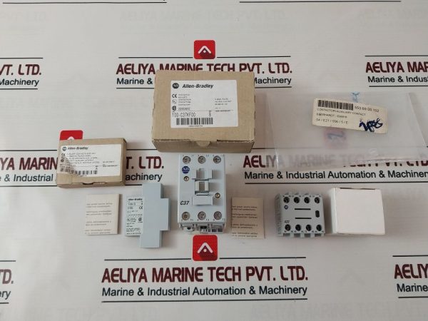 Allen-bradley 100-c37*00 Contactor+auxiliary Contact Block A22