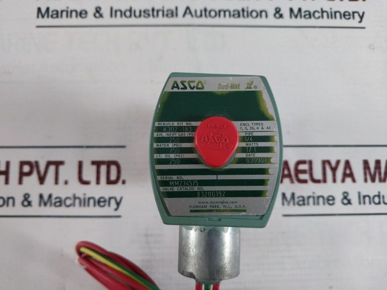 Asco 8320g192 Redhat Ii Solenoid Valve Aeliya Marine