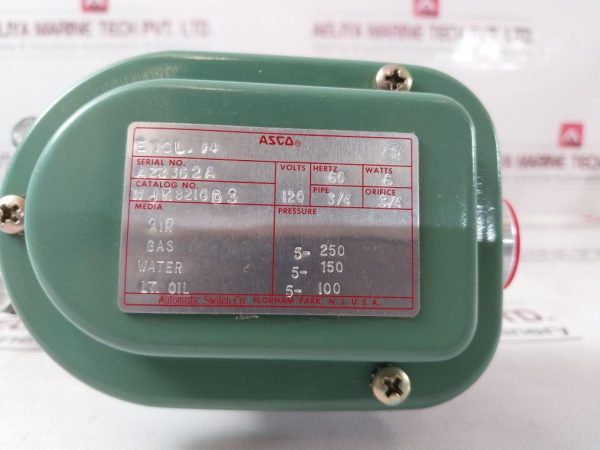 Asco Wjk8210d3 Solenoid Valve - Image 12
