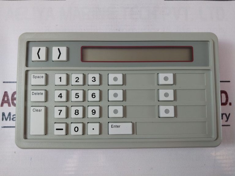 Burr-brown Tm2500 Programming Terminal With Numeric Keypad - Aeliya Marine
