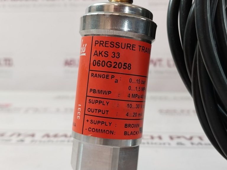 Danfoss Aks 33 Pressure Transmitter Aeliya Marine