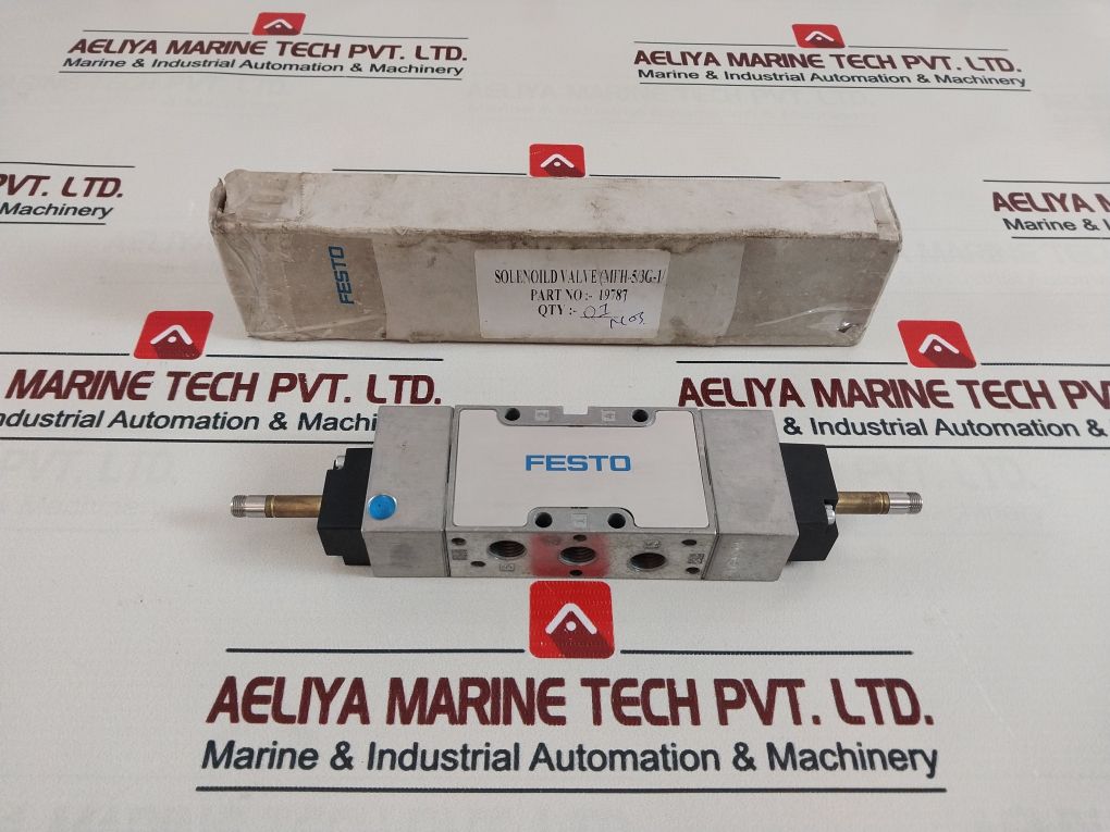 Festo Mfh-5/3-g-1/4-b Solenoid Valve