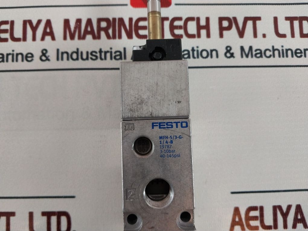 Festo Mfh-5/3-g-1/4-b Solenoid Valve - Image 9
