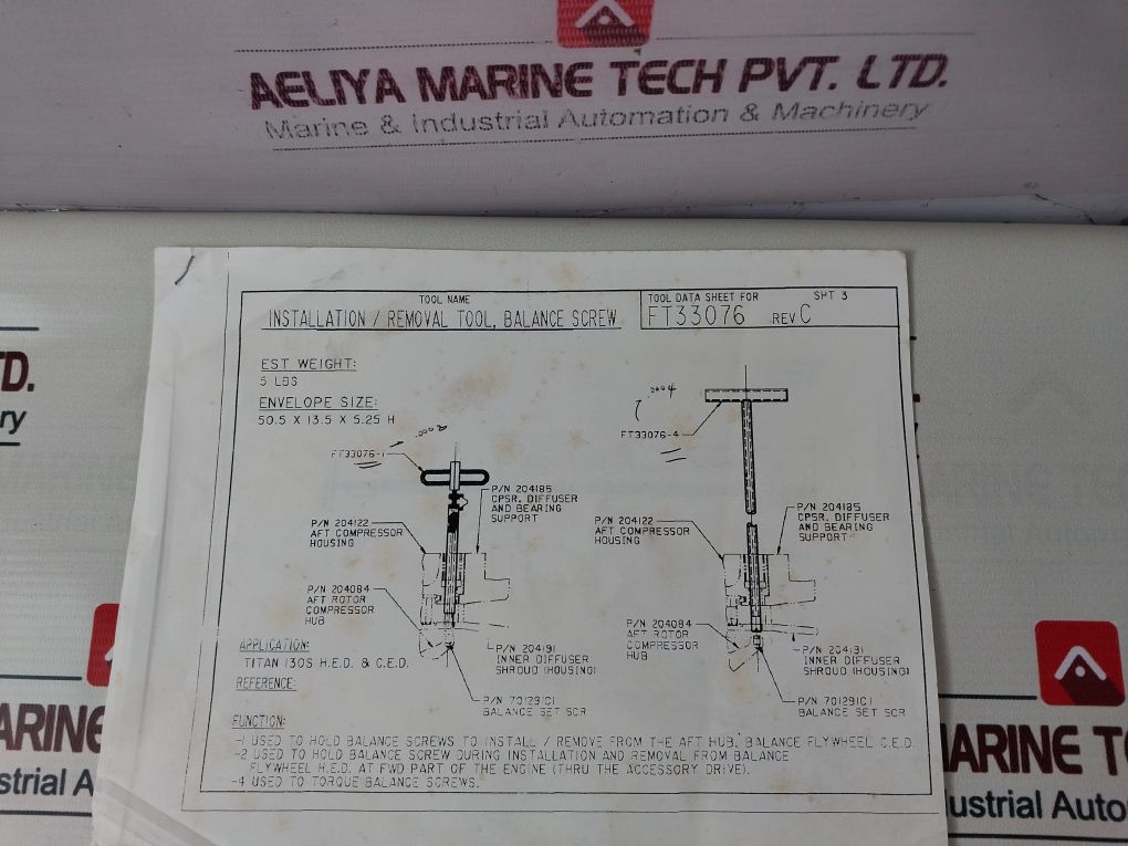 Ft33076-4 Tool Removal Of Balance Screw - Image 15