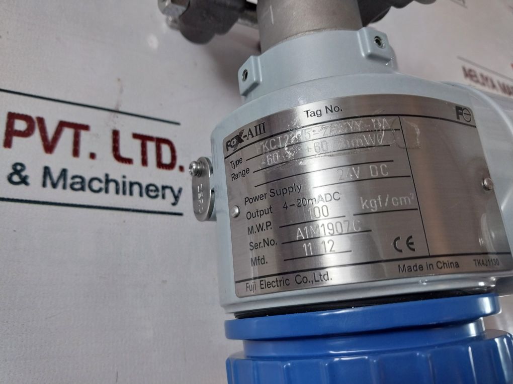 Fuji Electric Fkct22v5-2acyy-ba Pressure Transmitter 24v - Image 8