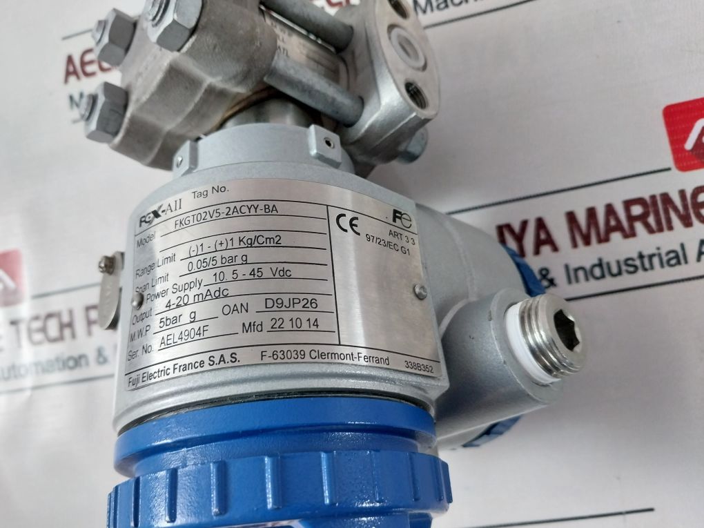 Fuji Electric Fkgt02v5-2acyy-ba Pressure Transmitter - Aeliya Marine