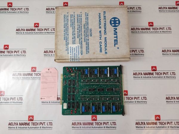 Mitel 9110-110 8 Station Line Circuit Board