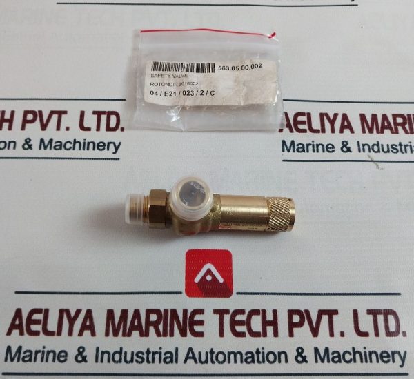 Nuova General Instruments D7c Safety Valve