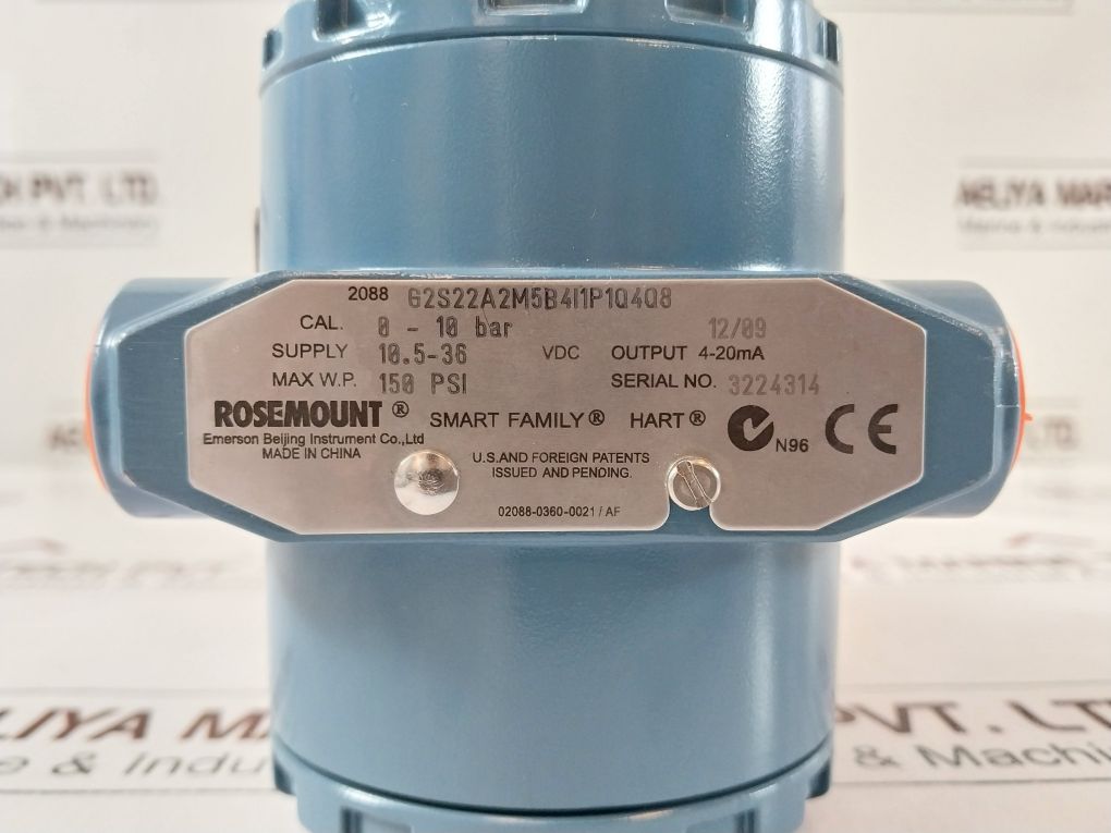Rosemount 2088 Smart Pressure Transmitter 0-10 Bar - Image 17