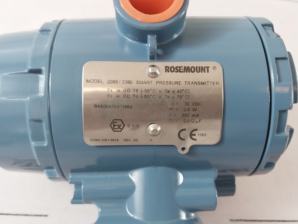 Rosemount 2088 Smart Pressure Transmitter 0-10 Bar - Image 16